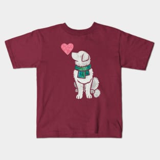 Maremma Sheepdog watercolour Kids T-Shirt